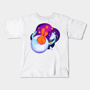 Moon Burst Kids T-Shirt